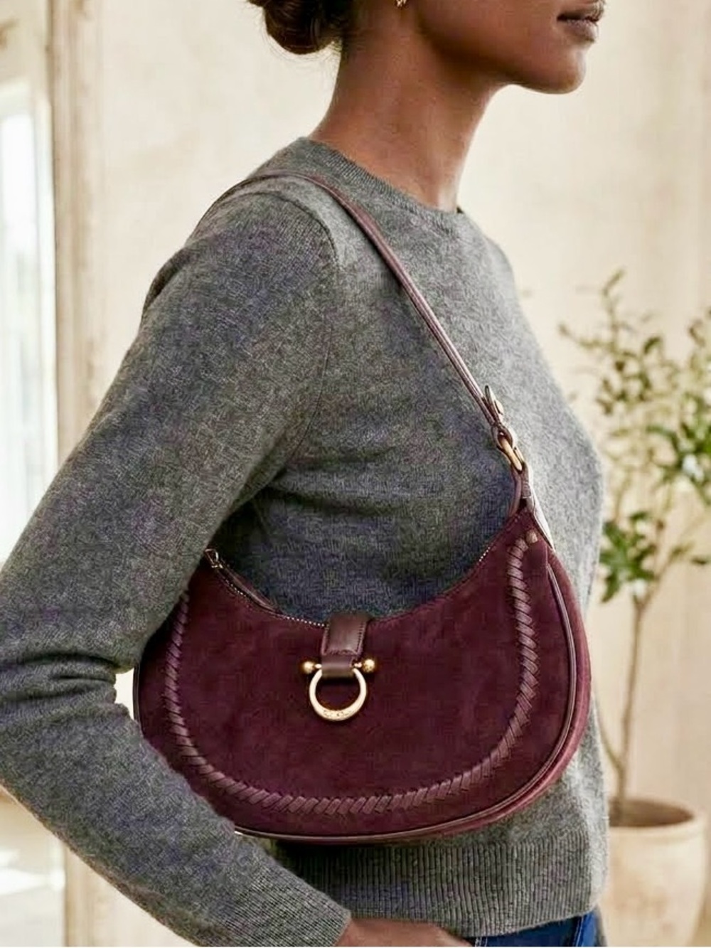 NWOT JESSICA SIMPSON Saddle Shoulder Bag